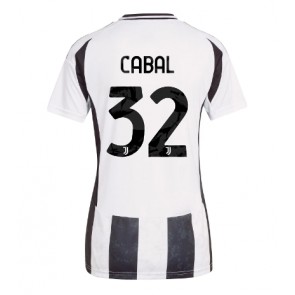 Juventus Juan Cabal #32 Domaci Dres za Ženska 2024-25 Kratak Rukavima